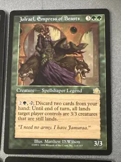 Jolrael Empress Of Beasts X4 Prophecy LP Condition See Pics Front/Back - Image 2