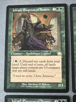 Jolrael Empress Of Beasts X4 Prophecy LP Condition See Pics Front/Back - Image 3