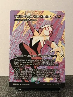 Spider-Gwen, Web-Warrior - Najeela, the Blade-Blossom (Borderless) Marvel... - Image 1