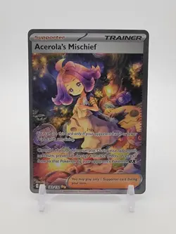 Pokemon Mega Evolution Acerola's Mischief Secret Illustration Rare, #183/132 - Image 1