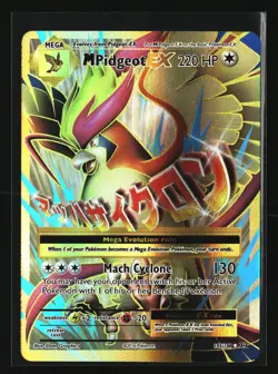 Pokemon M PIDGEOT EX 105/108 Full Art Ultra Rare 2016 XY Evolutions NM/Near Mint - Image 1