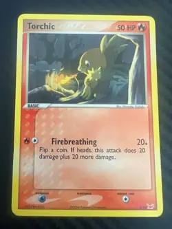 Pokemon TCG Torchic EX Trainer Kit 1 Red 7/10 Regular Common VLP - Image 1