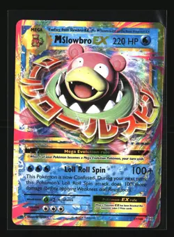 Pokemon M SLOWBRO EX 27/108 Ultra Rare (2016 XY Evolutions) NM/Near Mint - Image 1