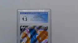 CGC Blue Label (10) Gem Mint 9.5 Charizard V Pokemon SWSH050 Black Star Promo - Image 3