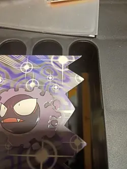 Gastly - Die-Cut Embossed EV04- Pokemon Topps Series 3 - Blue Logo - Image 4