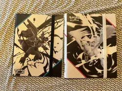 Pokemon Black Bolt & White Flare Binder ONLY Set - *1 of Each* Brand New - Image 1