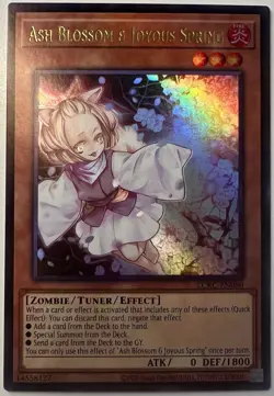 Ash Blossom & Joyous Spring | Ultra Rare Unlimited | Near Mint - Image 1