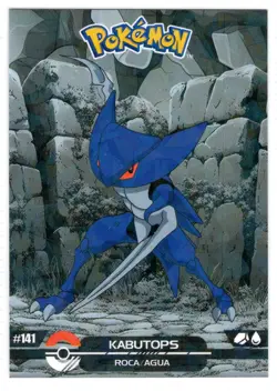 Kabutops #141 - Cracked Ice Holo - Crystal Dark Black 2025 - Pokemon Card - Image 1