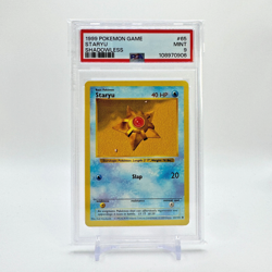 Shadowless Staryu 65/102 - Base Set Pokemon Card - PSA 9 MINT - Image 1