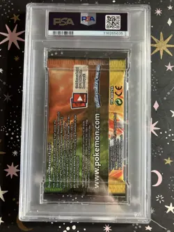 PSA 9 MINT Sun Moon Dragon Majesty Sealed Booster Pack Pokemon Cards Reshiram - Image 5