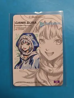 GAWR GURA - Carddass Masters Art Card - Hololive English - Waifu Doujin ACG - Image 2