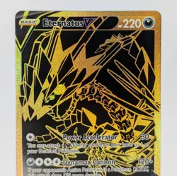 Eternatus V SV121/SV122 Shining Fates Secret Rare Pokemon TCG Card NM - Image 2