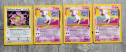 8 Lot Black Star PROMO WOTC Pokemon Cards TCG Mew Psyduck TR Meowth + - Image 4