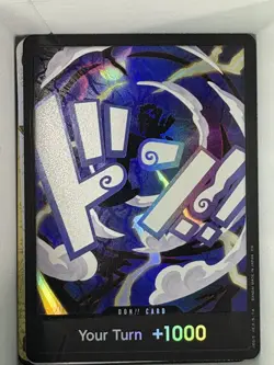 FOIL!! DON!! Card (GEAR5 Luffy) (PRB-02) FOIL!!! - Image 1