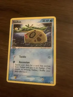 Pokemon TCG Feebas Card Hidden Legends 61/101 Near Mint Condition Non Holo - Image 2