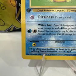PSYDUCK - 65/82 1st Edition Team Rocket WOTC Vintage TCG Pokemon Card NM - MT - Image 5