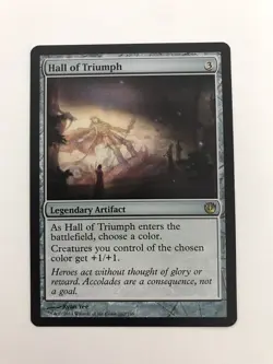 Hall of Triumph MTG Magic the Gathering Card NM Near Mint JOU - Image 1