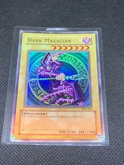 Dark Magician SDY-006 FULL HOLO BLEED RARE 1996 Yugioh! Cards x6 LOT - Image 3