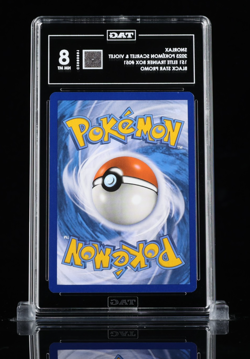 Snorlax 051 Pokemon Scarlet & Violet Promo Card Holo TAG graded Near Mint 8 - Image 2