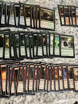 MTG Commander Starter Deck Draconic Destruction Opened But Unplayed In Sleeves - Image 4