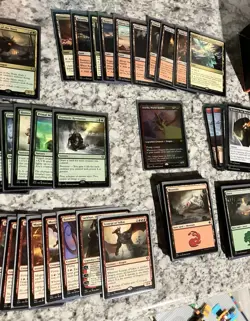 MTG Commander Starter Deck Draconic Destruction Opened But Unplayed In Sleeves - Image 5