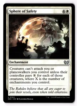 Sphere of Safety 104 Commander: Duskmourn: House of Horror NM - Image 1