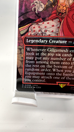 Gilgamesh, Master-at-Arms (Borderless) Final Fantasy Foil, 338, Fast Shipping NM - Image 4