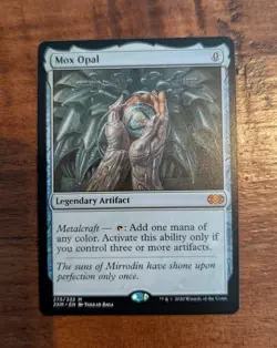 Magic the Gathering MTG Mox Opal Double Masters - Image 1