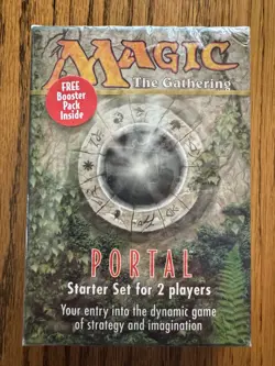 Magic the Gathering 1997 Vintage Portal Starter Set for 2 Players Sealed - Image 1