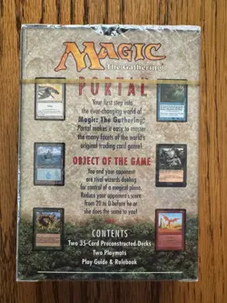 Magic the Gathering 1997 Vintage Portal Starter Set for 2 Players Sealed - Image 2