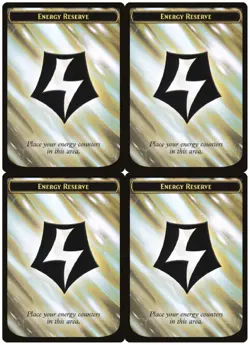 MTG Energy Reserve Token x4 Kaladesh NM Playset - Image 1