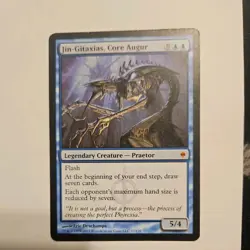 Jin-Gitaxias, Core Augur New Phyrexia MTG NM Free shipping with tracking - Image 1