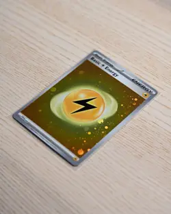 Pokemon TCG 151 HD SVE 004 Lightning Energy - 0 SWIRLS - NEAR MINT - Image 2