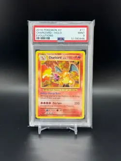 2016 POKEMON XY EVOLUTIONS #11/108 CHARIZARD HOLO PSA 9 - Image 1