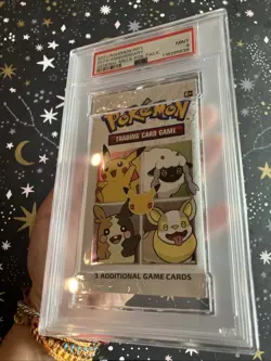 2021 Pokemon General Mills 25TH Anniversary Sealed Booster Pack PSA 9 Mint - Image 4