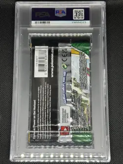 Pokemon Evolving Skies Rayquaza Art Authentic Graded Sealed Booster Pack PSA 9 - Image 2