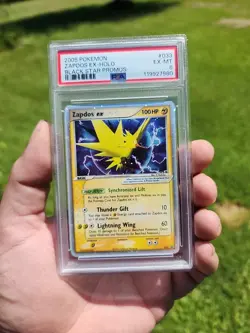 Pokemon Black Star Promos Zapdos EX Holo #033 2005 PSA 6 Mint MT New Cert - Image 1