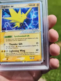 Pokemon Black Star Promos Zapdos EX Holo #033 2005 PSA 6 Mint MT New Cert - Image 3