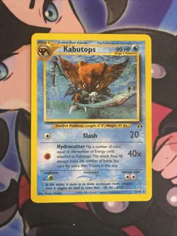 Pokemon Kabutops 25/75 Neo Discovery Non Holo Rare WOTC NM/M - Image 1