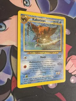 Pokemon Kabutops 25/75 Neo Discovery Non Holo Rare WOTC NM/M - Image 2