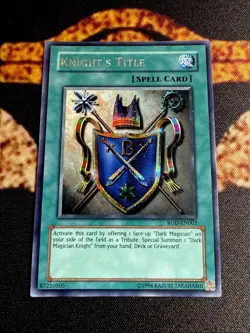 🔥YUGIOH • KNIGHT’S TITLE • PRISMATIC SECRET RARE • ROD-EN002 • PROMO • NM🔥 - Image 2