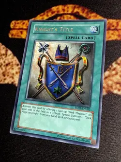 🔥YUGIOH • KNIGHT’S TITLE • PRISMATIC SECRET RARE • ROD-EN002 • PROMO • NM🔥 - Image 3