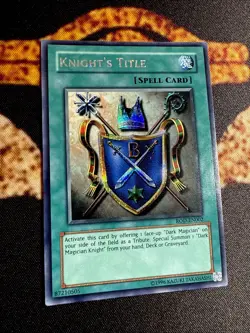 🔥YUGIOH • KNIGHT’S TITLE • PRISMATIC SECRET RARE • ROD-EN002 • PROMO • NM🔥 - Image 4