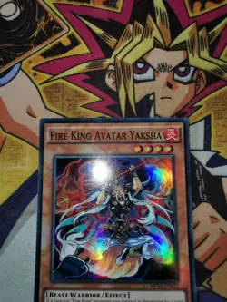 Fire King Avatar Yaksha mp14-en121 1st Edition (VLP) Super Rare Yu-Gi-Oh! - Image 2
