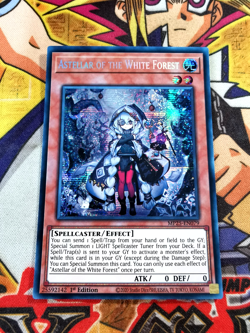 Astellar of White Forest mp25-en079 1st Ed (NEW) Prismatic-Secret Rare Yu-Gi-Oh! - Image 1