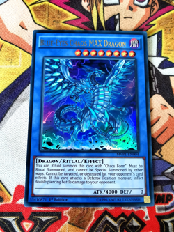 Blue-Eyes Chaos MAX Dragon mvp1-en004 1st Edition (NM) Ultra Rare Yu-Gi-Oh! - Image 1
