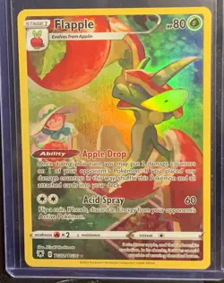 Appletun And Flapple Pokemon Trading Card Game Holo Rare NM - Image 4