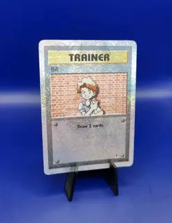 Bill 108/110 Trainer Card Reverse Holo Legendary Collection Pokemon Card 2002 - Image 2