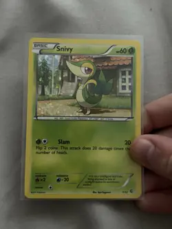 Snivy 1/12 2011 McDonalds Promo Holo Pokemon Card Near mint NM - Image 1