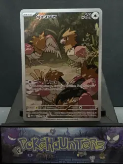 Pokemon Card Spearow 151/132 Illustration Rare Mega Evolution Base Set NM - Image 1